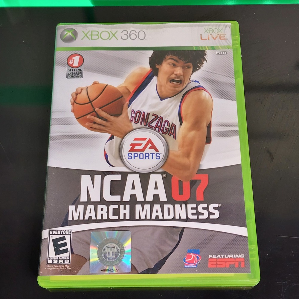 EA Sports NCAA March Madness 07 Xbox 360 Sports Basketball CIB Excellent
